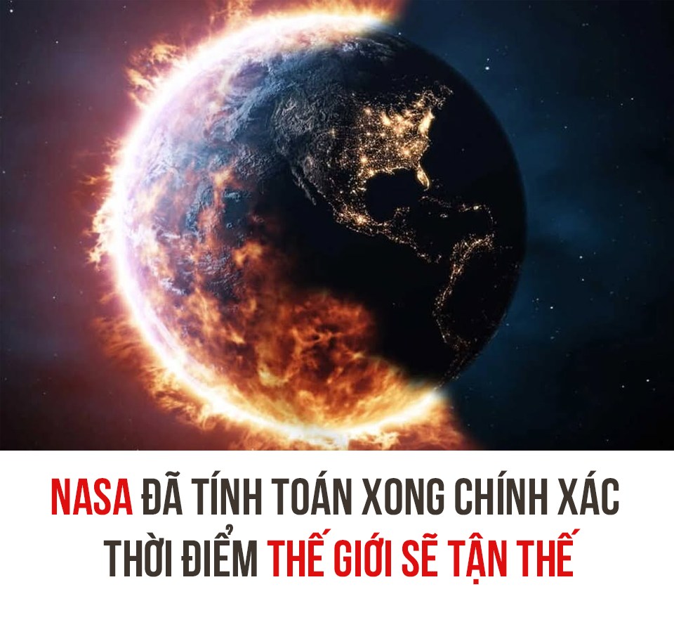 NASA đã tính toán xong chính xác thời điểm thế giới sẽ tận thế NASA đã tính toán xong chính xác thời điểm thế giới sẽ tận thế