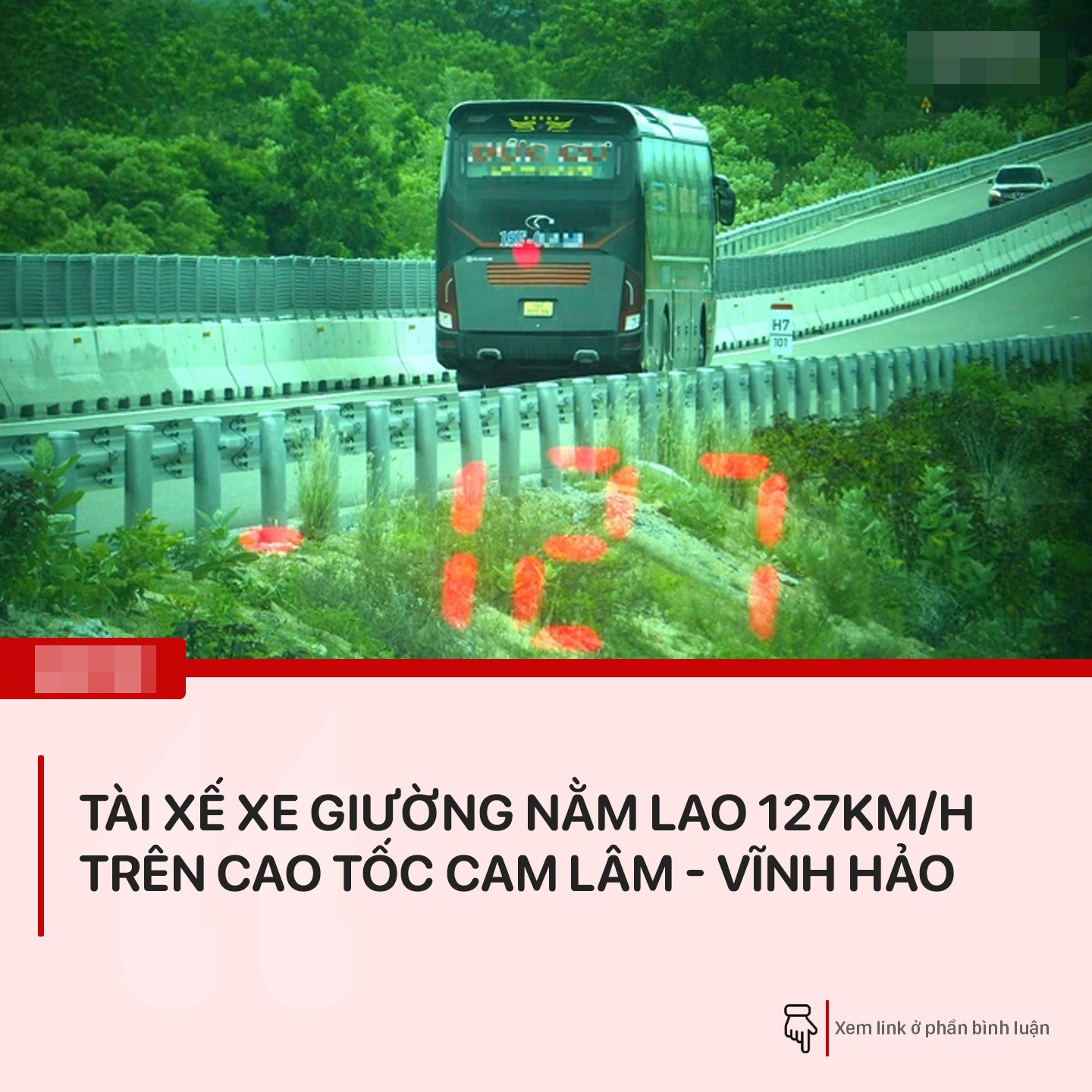 Tài xế xe giường nằm lao 127km/h trên cao tốc Cam Lâm – Vĩnh Hảo Tài xế xe giường nằm lao 127km/h trên cao tốc Cam Lâm – Vĩnh Hảo