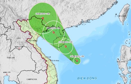 Dự báo thời tiết 19/8: Bắc Bộ, Thanh Hóa mưa lớn; gió mạnh vùng ven biển Dự báo thời tiết 19/8: Bắc Bộ, Thanh Hóa mưa lớn; gió mạnh vùng ven biển