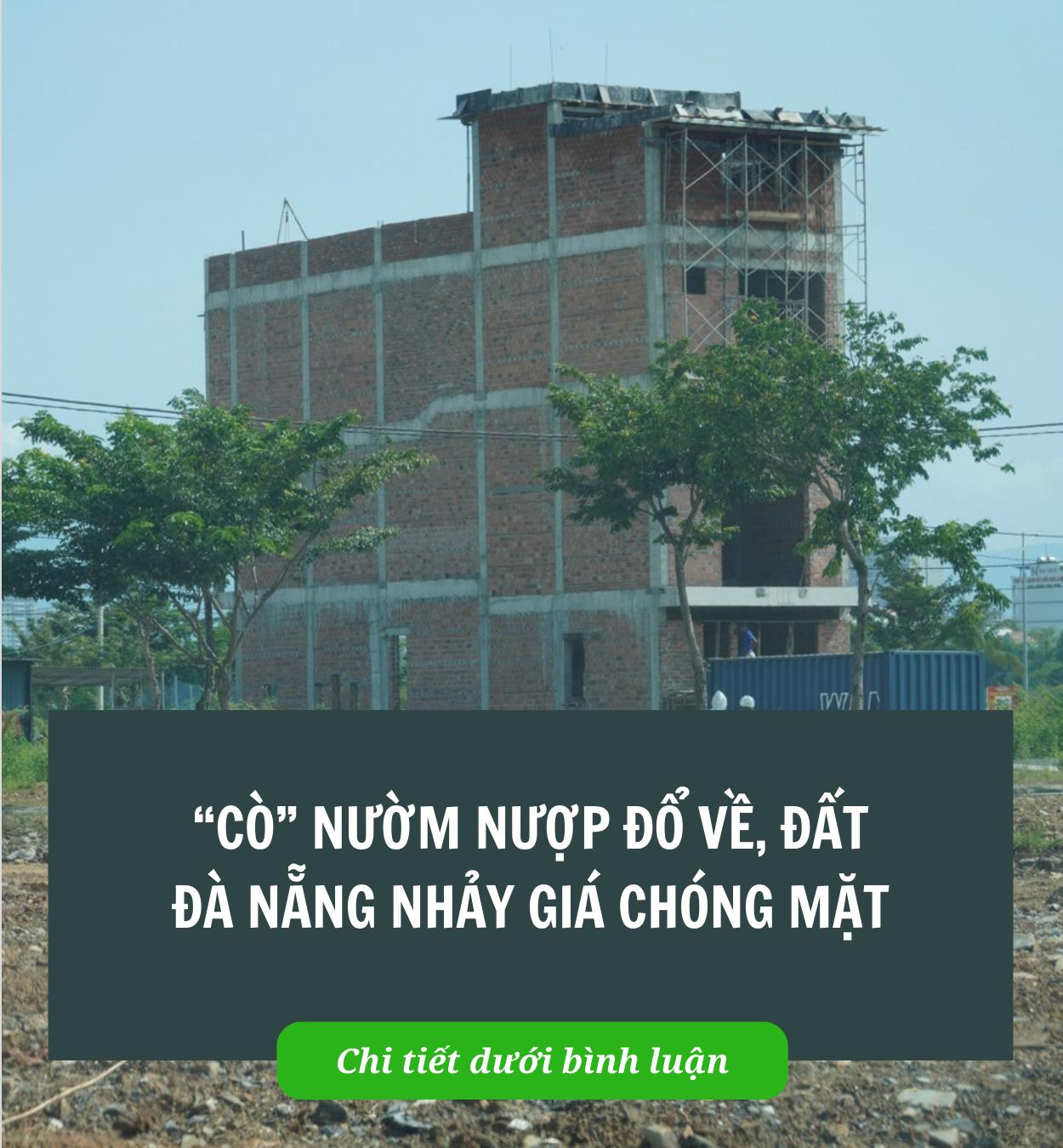 ‘Cò’ nườm nượp đổ về, đất Đà Nẵng nhảy giá chóng mặt
