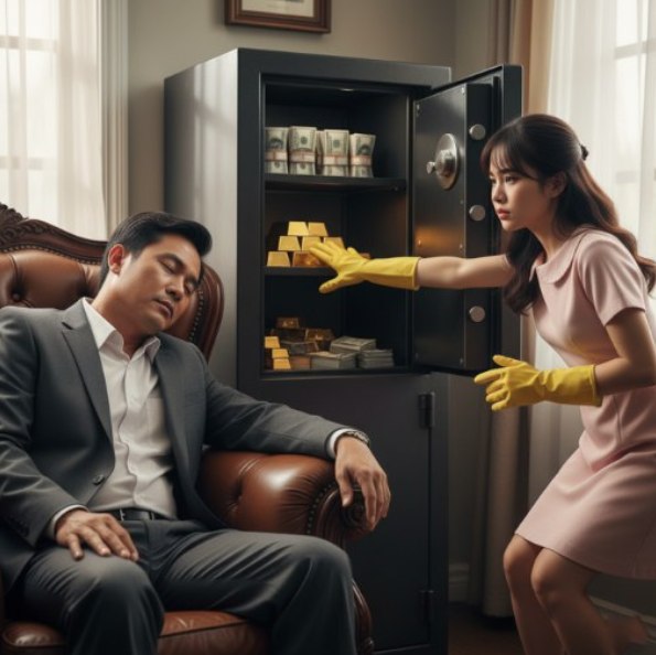 Tỷ phú giả vờ ngủ để thử con gái cô giúp việc ngh;èo – Nhưng điều cô bé làm khiến ông ch-ết lặng! “Người ta giàu có thường mang theo lòng nghi ngờ, kẻ nghèo khó lại ôm trọn sự chân thành.” Tỷ phú giả vờ ngủ để thử con gái cô giúp việc ngh;èo – Nhưng điều cô bé làm khiến ông ch-ết lặng! “Người ta giàu có thường mang theo lòng nghi ngờ, kẻ nghèo khó lại ôm trọn sự chân thành.”